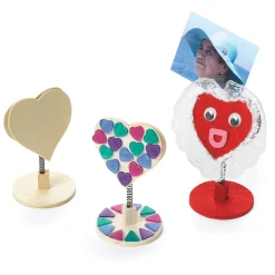 - Versier je Houten Memoclip Hart, 12st.-Colorations New