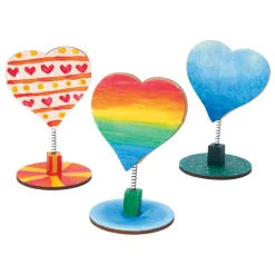 - Versier je Houten Memoclip Hart, 12st.-Colorations New