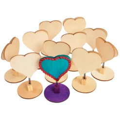- Versier je Houten Memoclip Hart, 12st.-Colorations New