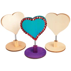 - Versier je Houten Memoclip Hart, 12st.-Colorations New