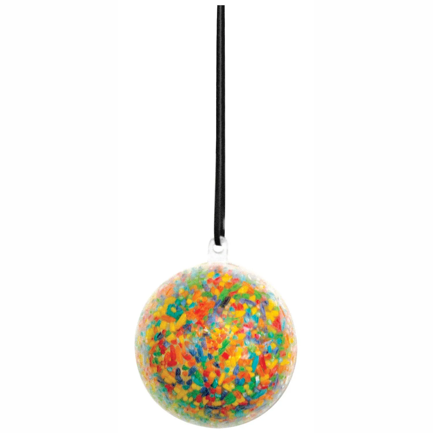 Colorations - Vulbaar Ornament Transparante Bal, Set van 12 Outlet