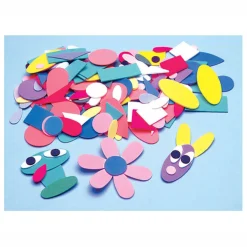 Colorations - Zelfklevende Foam Figuren Stickers, 1000st.