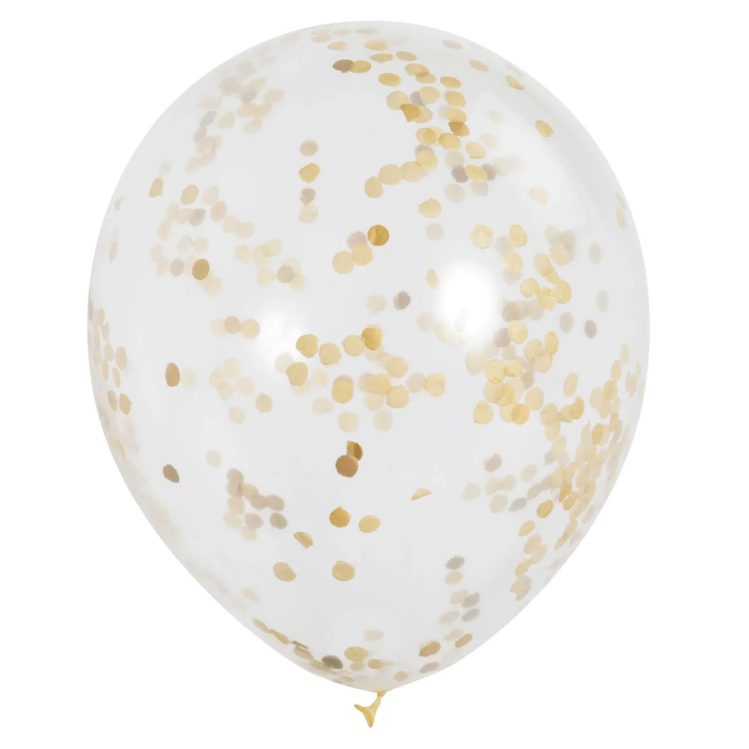 Confetti Ballonnen Goud, 6st.-Haza Witbaard Discount