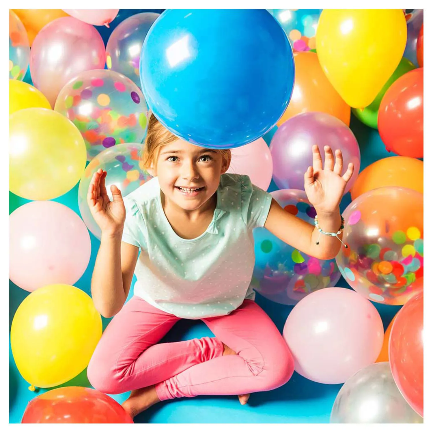 Confettiballonnen, 5st.-Boland Outlet