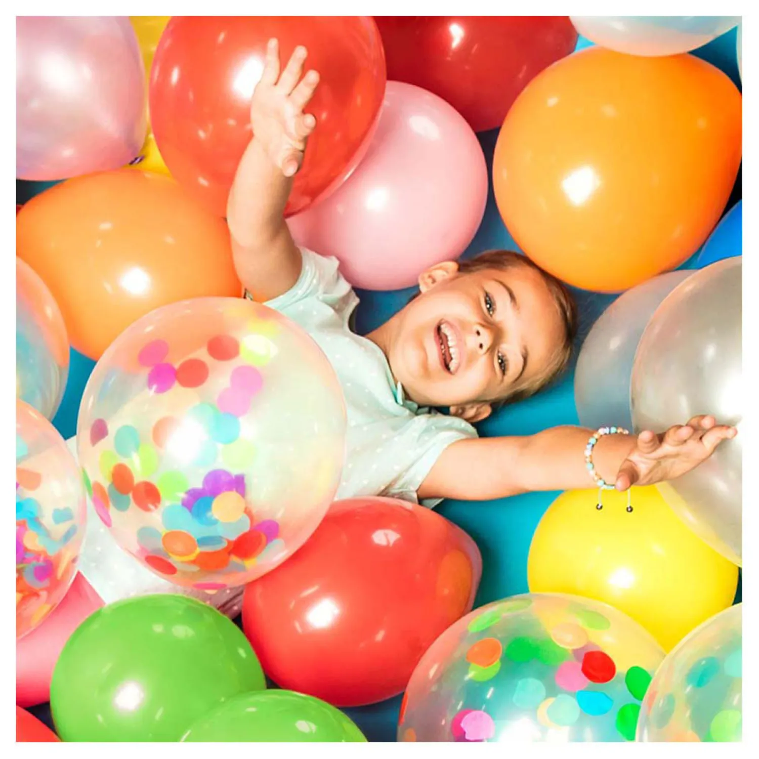 Confettiballonnen, 5st.-Boland Outlet