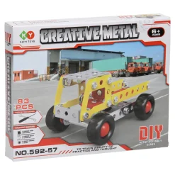 Constructieset Metaal Kiepwagen, 83dlg.><noscript><img width=