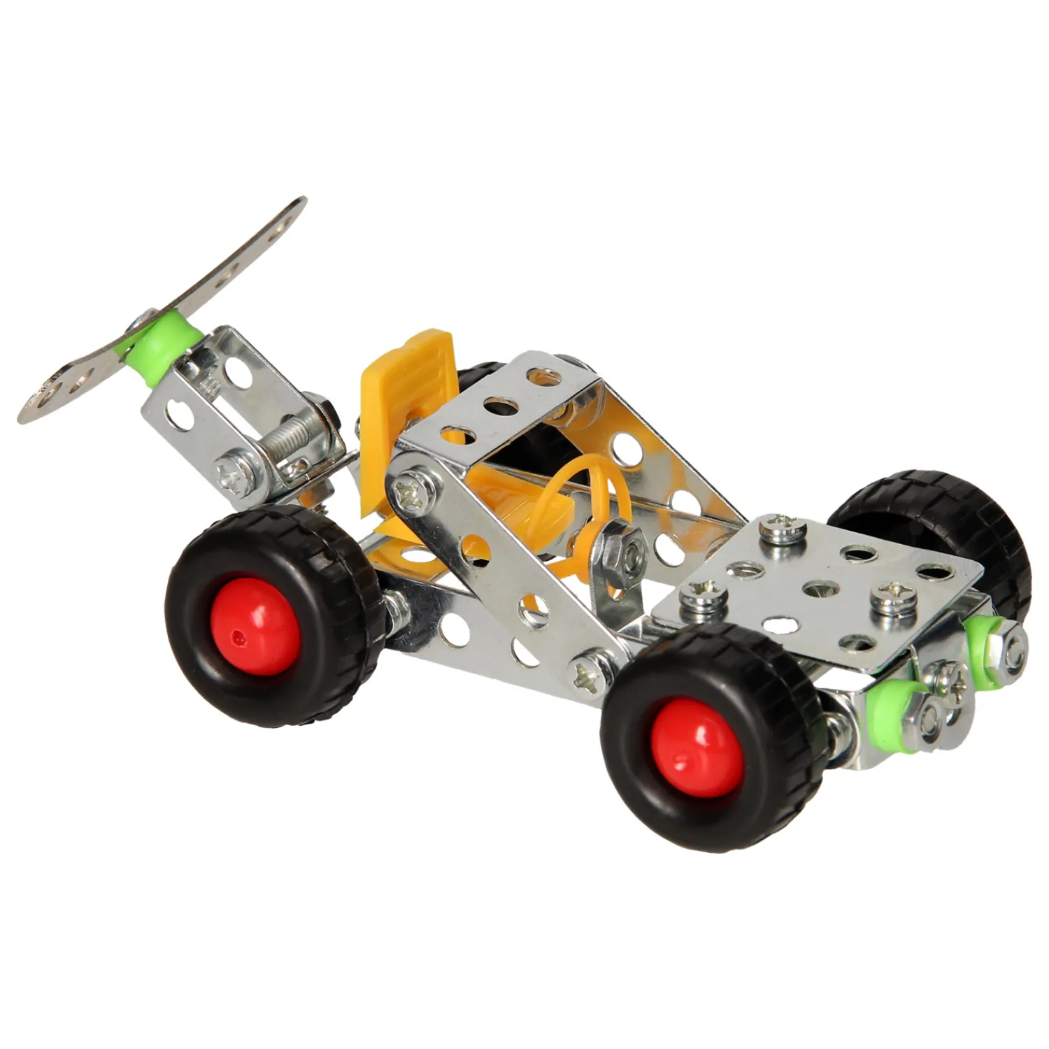 Constructieset Metaal Racewagen, 90dlg.- New