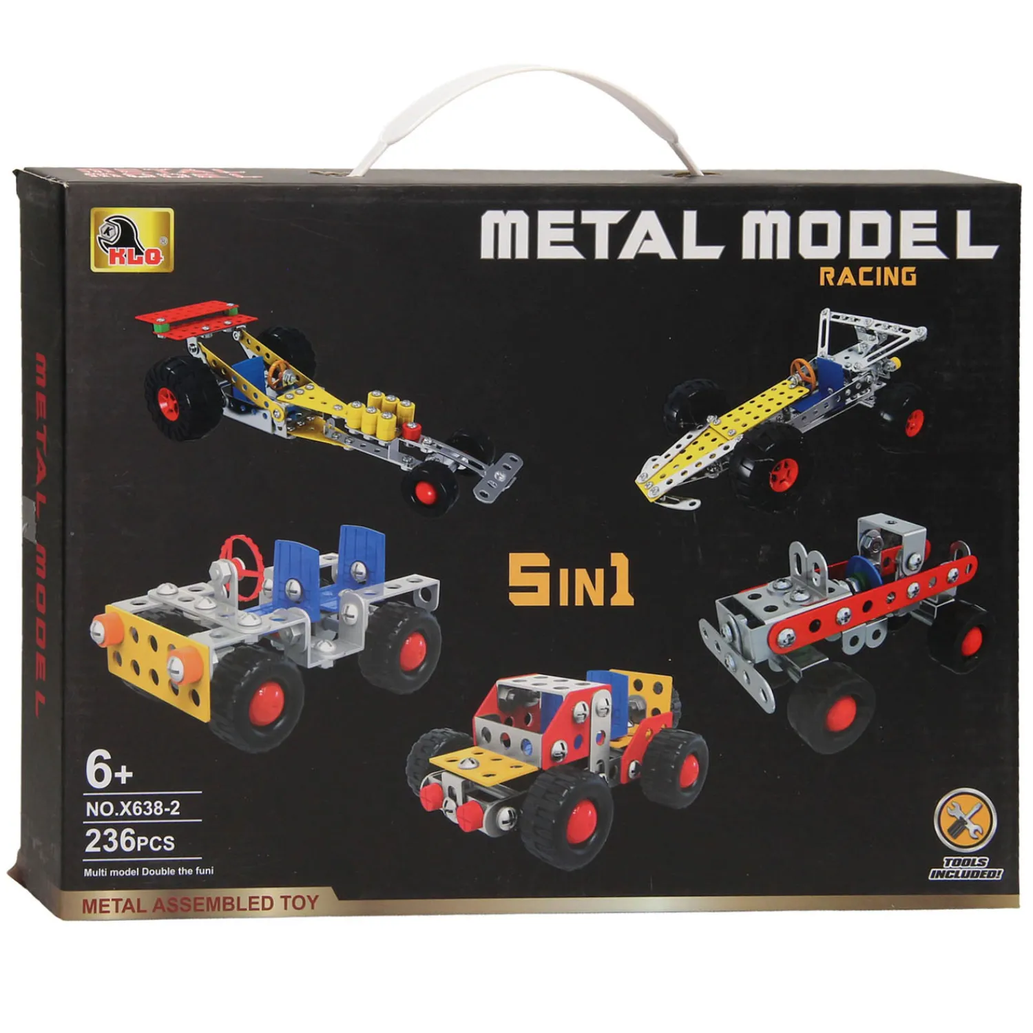 Constructieset Voertuigen 5in1, 236dlg.- New