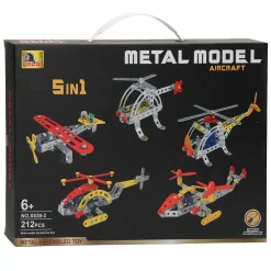 Constuctieset Vliegtuigen 5in1, 212dlg.> Discount