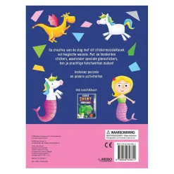 Coole Shiny Stickers Stickerboek Magische Wezens, 12 Mozaïeken> Best