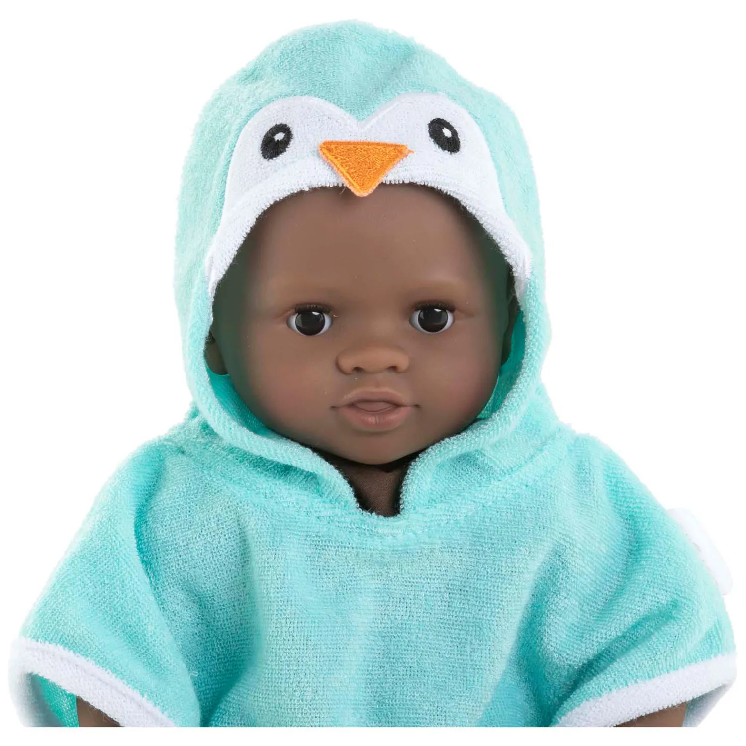 Badcape voor Babypop - Pinguin, 30cm-Corolle Clearance