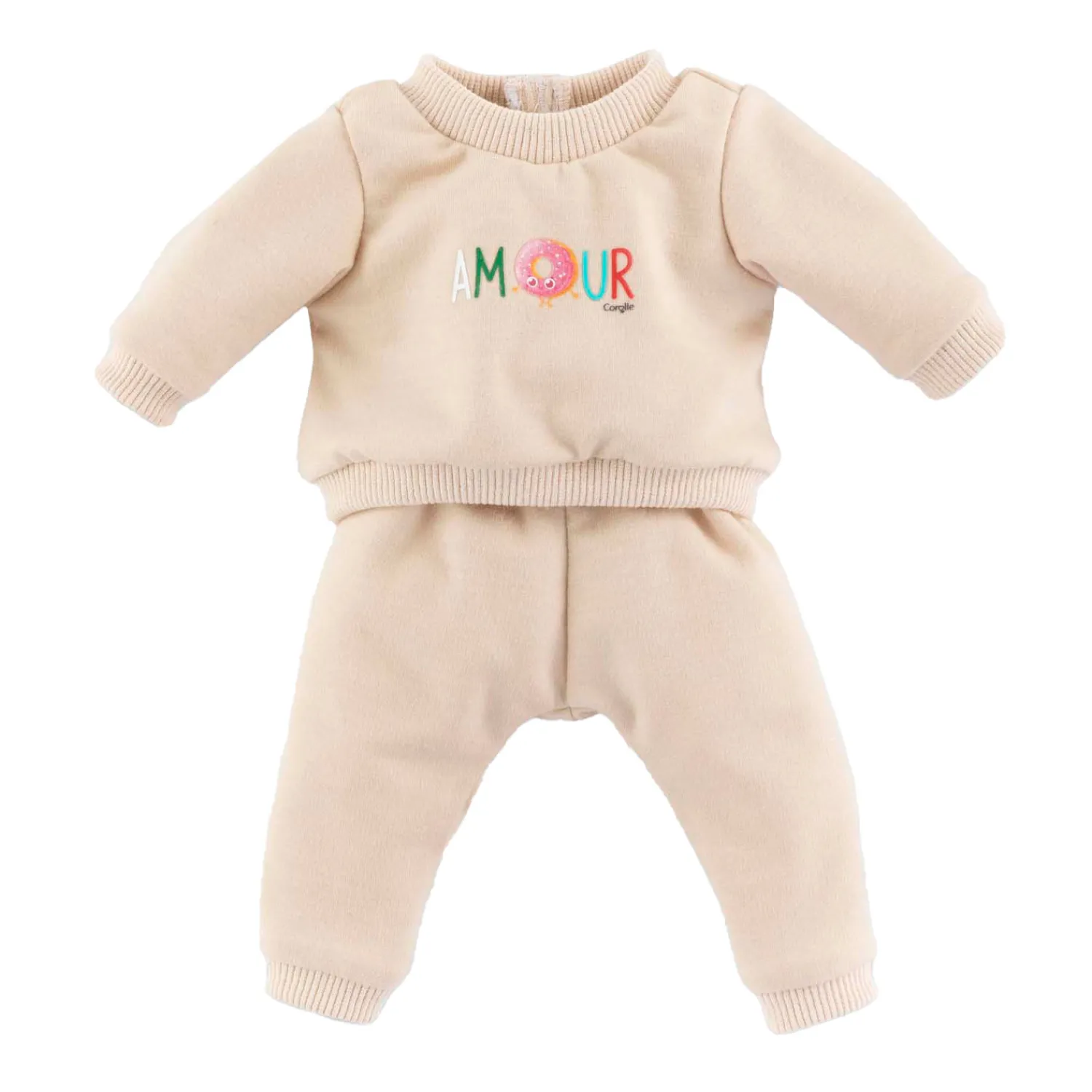 Corolle Beige Trainingspak voor Babypop, 30cm New