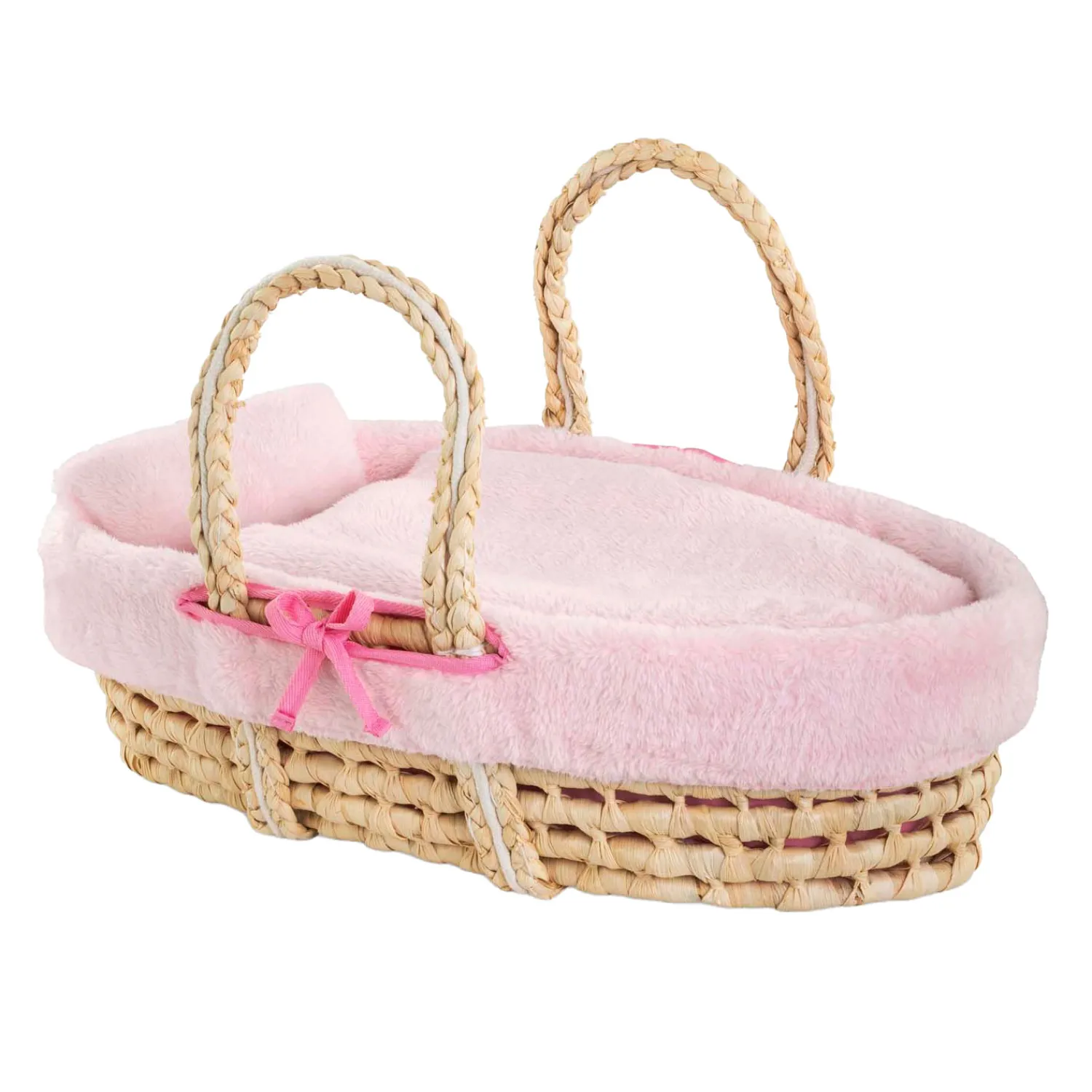 Gevlochten Mandenset Set voor Babypop - Pluche>Corolle