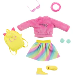 Girls - Poppenkleertjes Fluo Set Dressing Room-Corolle Outlet