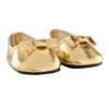 Gouden Ballet Platte Schoenen voor Babypop, 36cm>Corolle