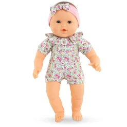 Grote Babypop met Bloemetjes, 36cm><noscript><img width=