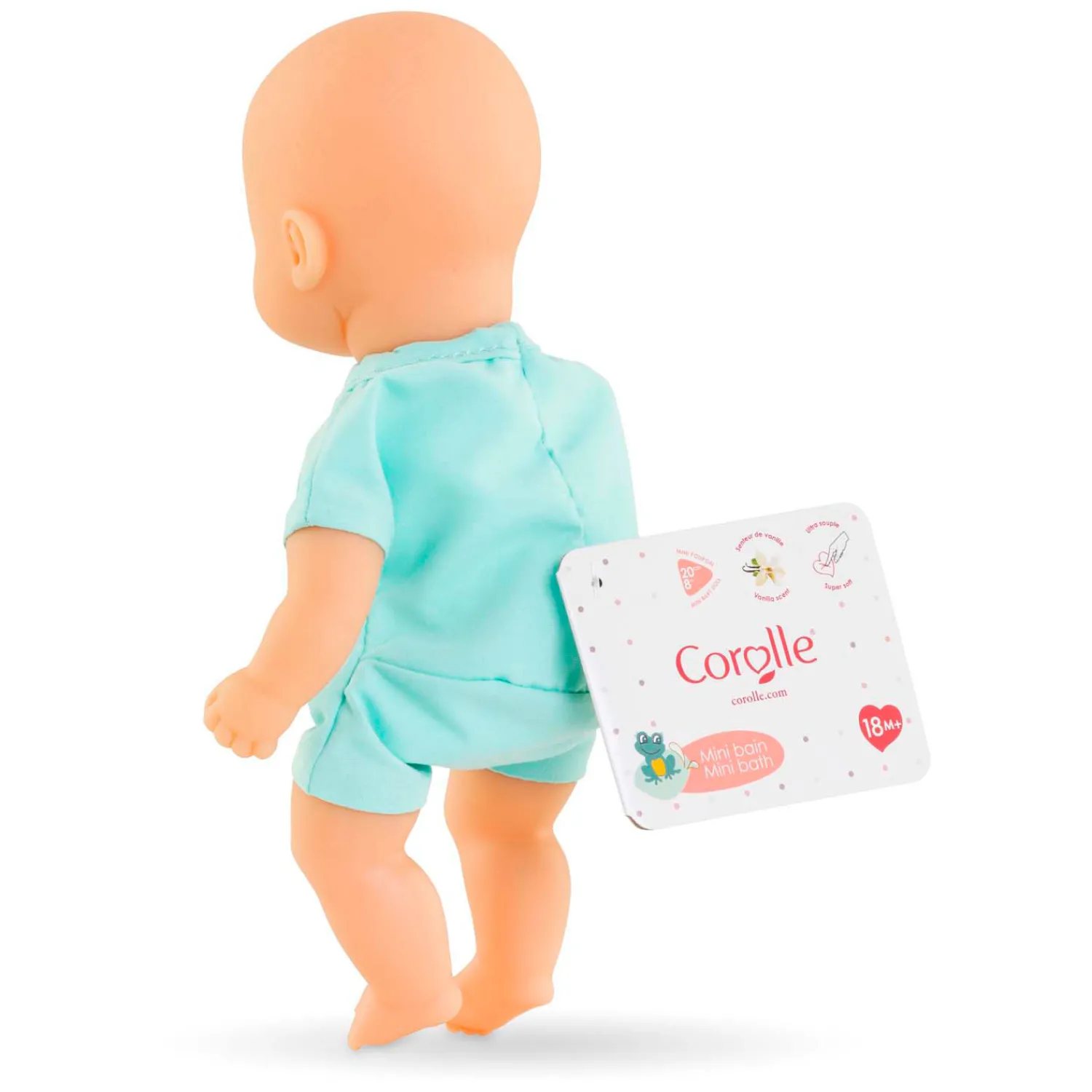 Mini Bad Babypop - Blauw, 20cm-Corolle New