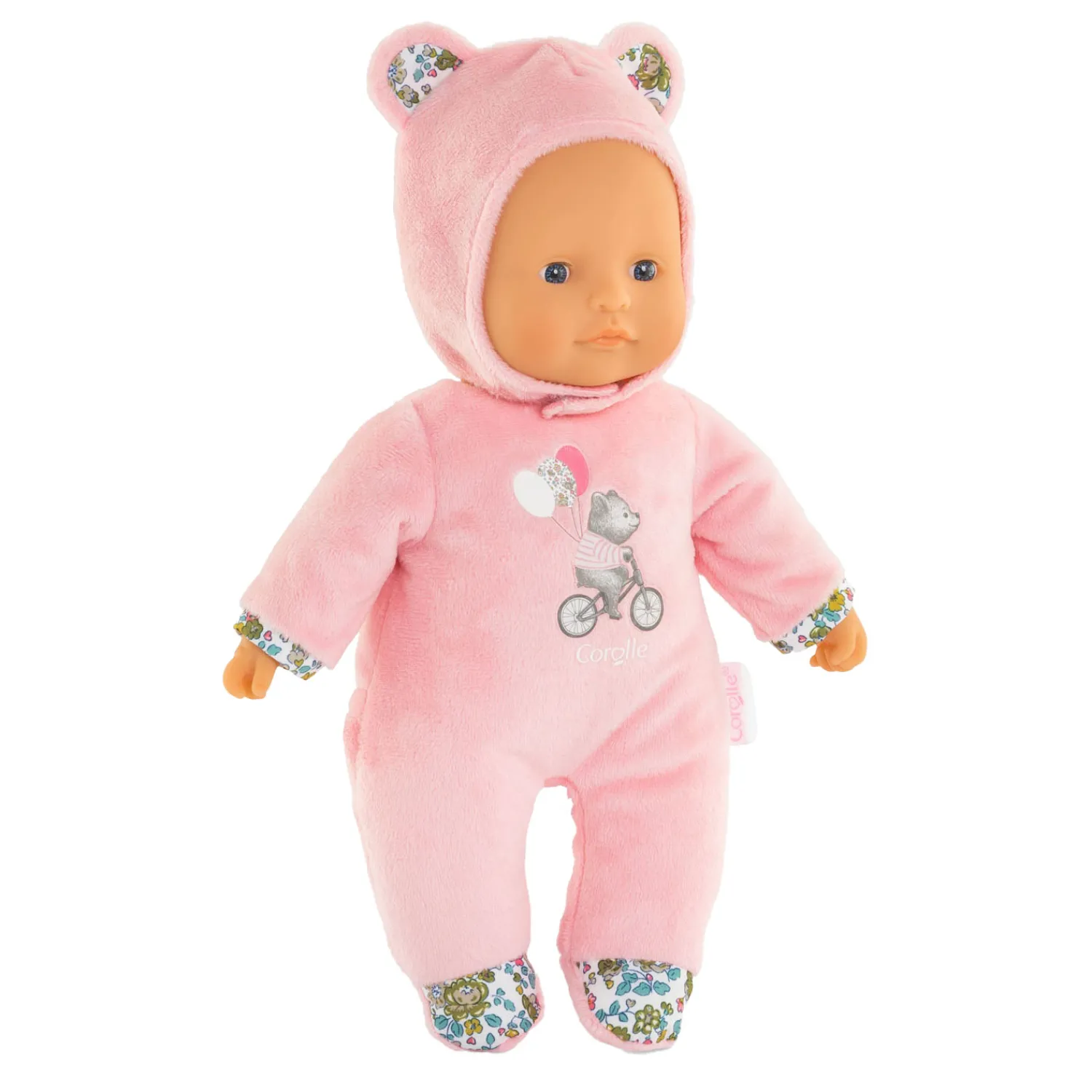 Mon Doudou Sweet Heart Babypop - Roze Beer, 30cm-Corolle Clearance