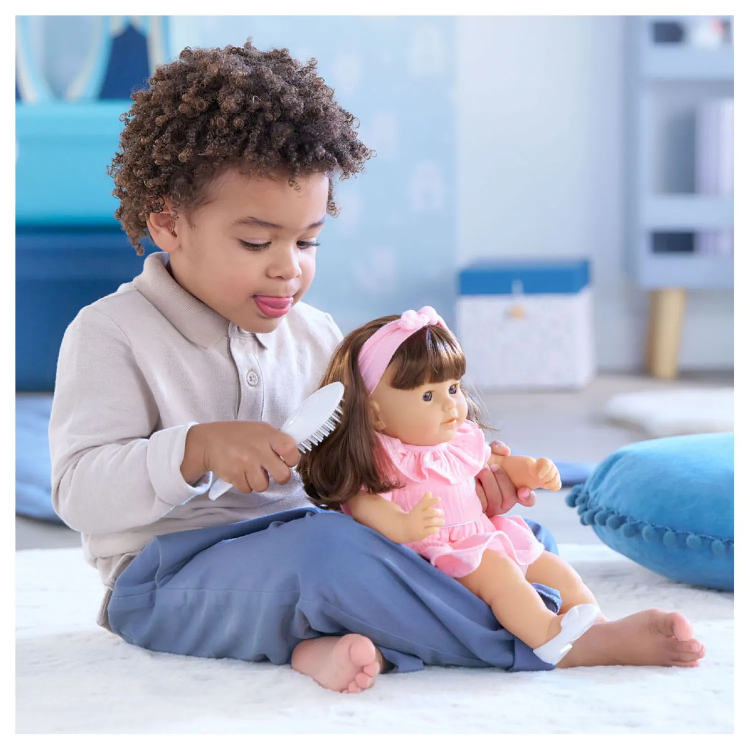 Corolle Mon Grand Poupon Babypop met Lang Haar - Julie, 36cm Best