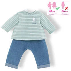 Mon Grand Poupon - Poppen Broek met Shirt, 36cm-Corolle Online