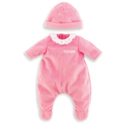 Mon Premier Poupon - Pyjama Roze met Muts, 30cm-Corolle Best