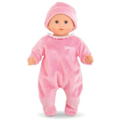 Mon Premier Poupon - Pyjama Roze met Muts, 30cm-Corolle Best