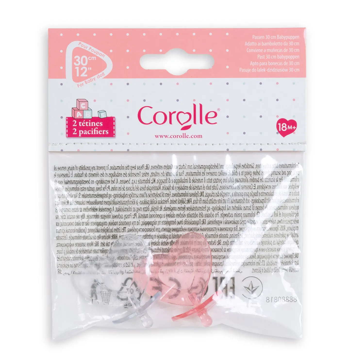 Mon Premier Poupon - Poppenspeentjes, 2st.-Corolle