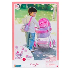 Poppenwagen Bloemen voor Babypop van 36-42cm-Corolle Hot