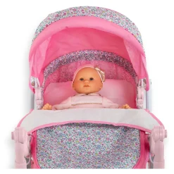 Poppenwagen Bloemen voor Babypop van 36-42cm-Corolle Hot