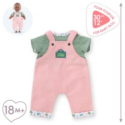 T-Shirt en Overall voor Babypop, 30cm><noscript><img width=