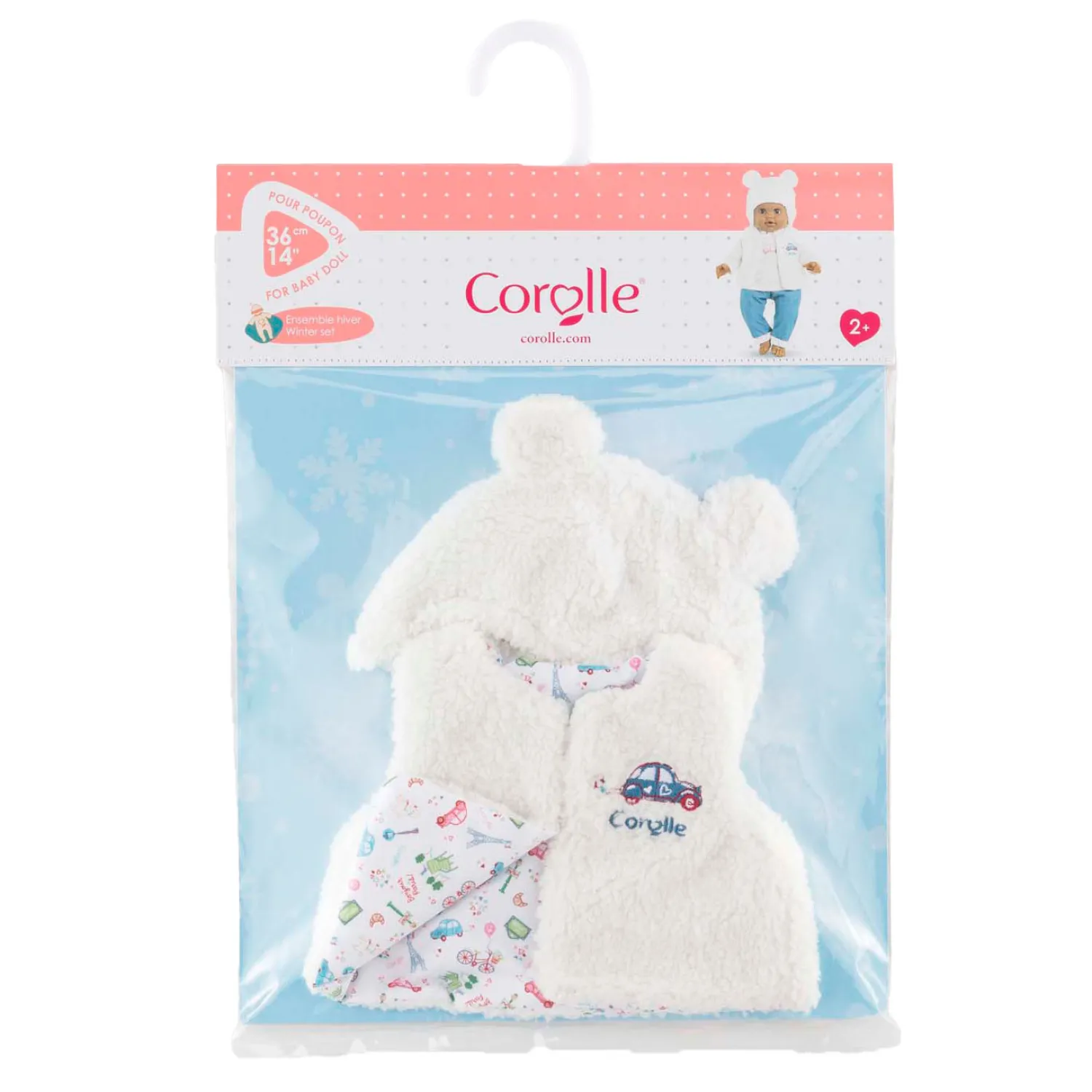 Winterset voor Babypop, 36cm-Corolle Best
