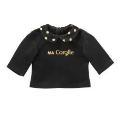 Zwart en Goud T-shirt voor Poppen, 36cm-Corolle Online