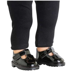 Corolle Zwarte Gelakte Babyschoentjes voor Poppen, 36cm Outlet