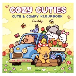 Cozy Cuties Cute & Comfy Kleurboek Coco Wyo>Deltas