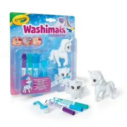 Washimals Dieren - Eenhoorn Luna en Uil Una-Crayola