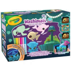 Crayola Washimals Ocean Glow Lagoon Speelset-Goliath Games Clearance