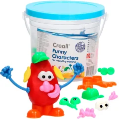 Funny Characters Klei Accessoires, 130dlg>Creall New