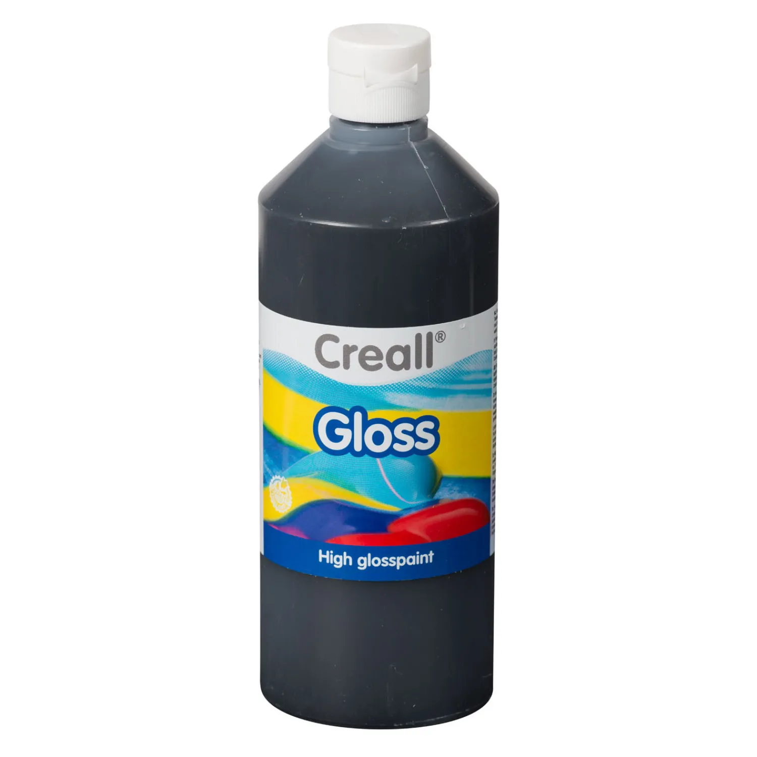 Gloss Glansverf Zwart, 500ml-Creall