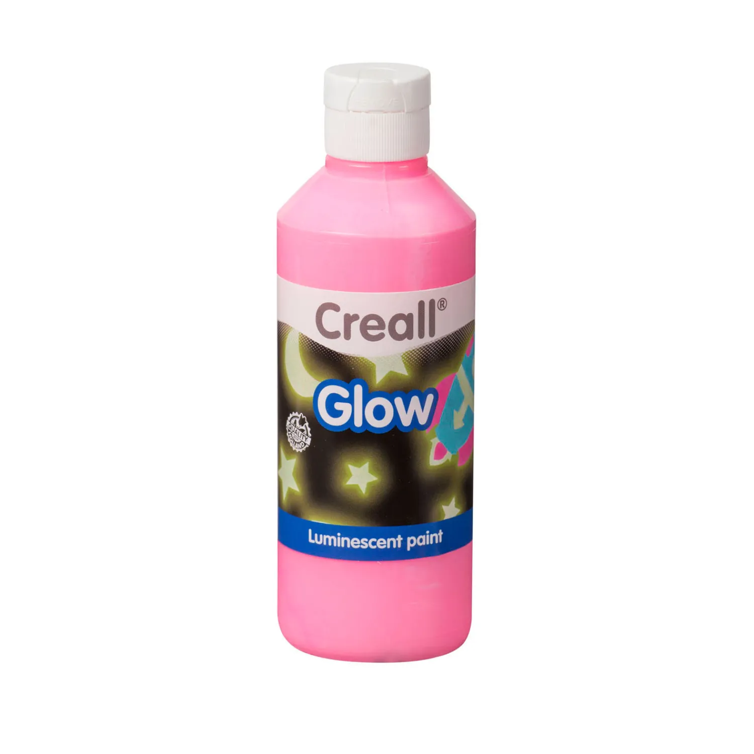 Glow in the Dark Verf Roze, 250ml-Creall Discount
