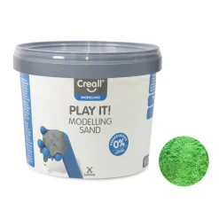 Play It Speelzand Groen, 750gr.-Creall Hot