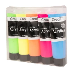 Studio Acrylverf Fluor, 5x120ml-Creall