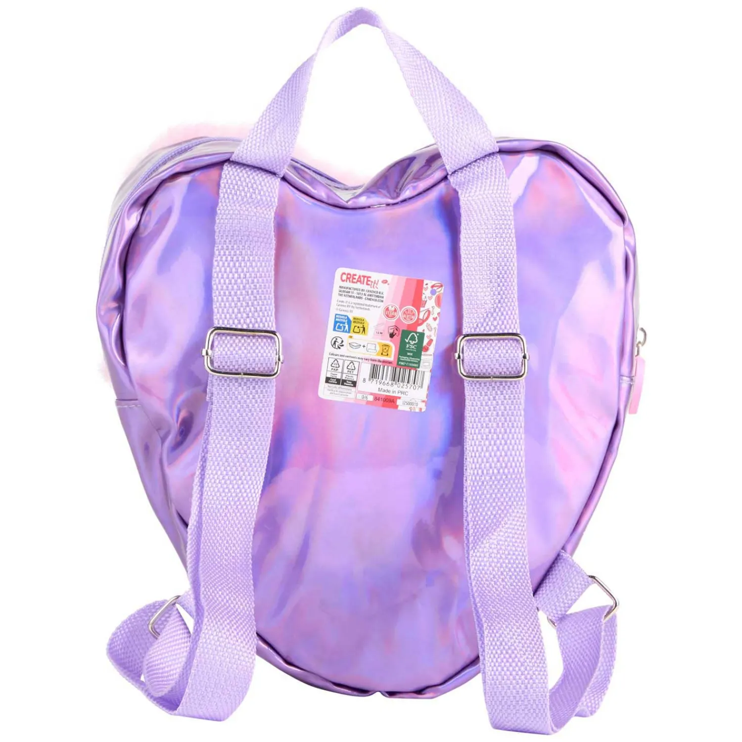 Create It! Beauty Make-up Set in Fluffy Rugtas Love Roze>Canenco Best