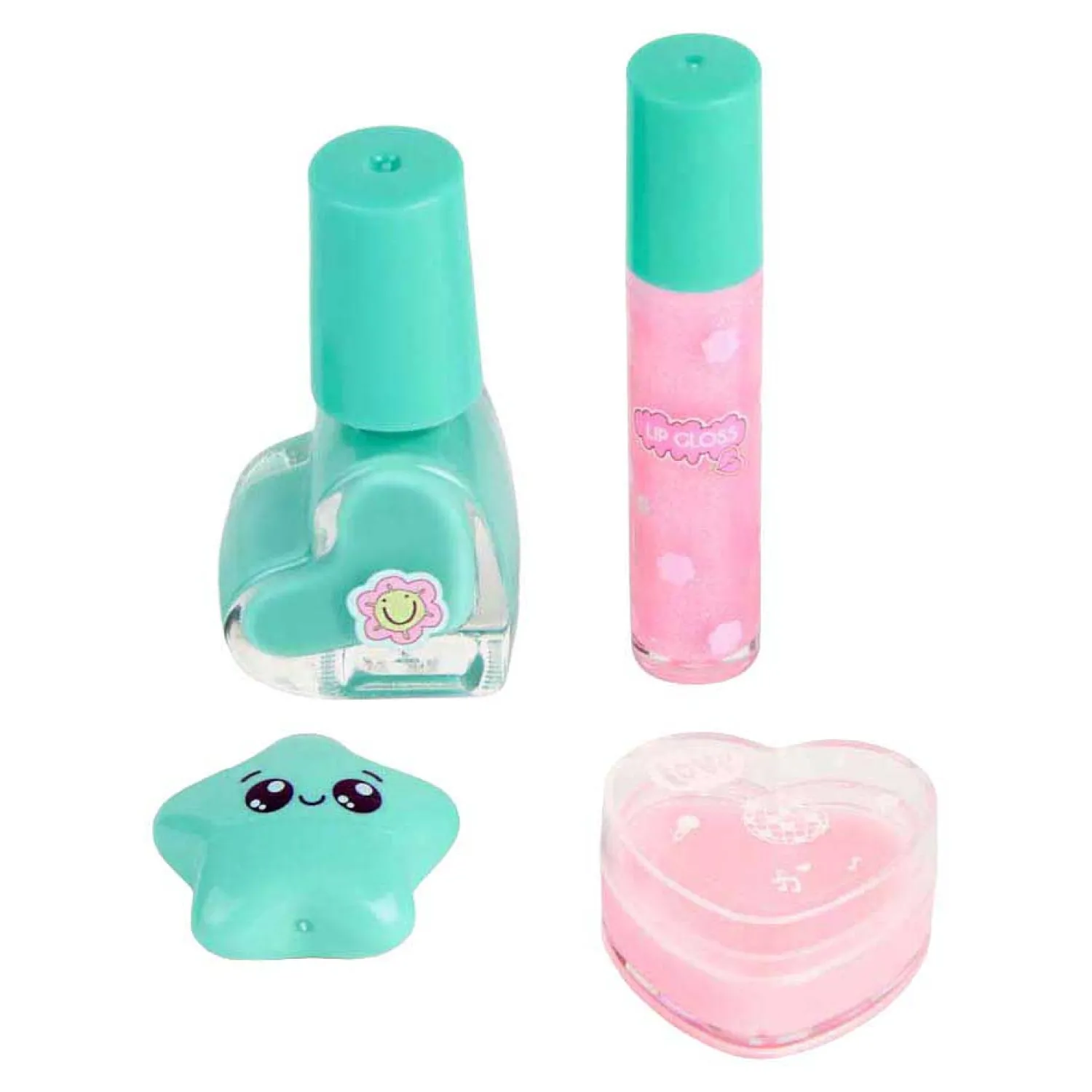 Create It! Beauty Make-up Set in Fluffy Rugtas Love Paars>Canenco Sale