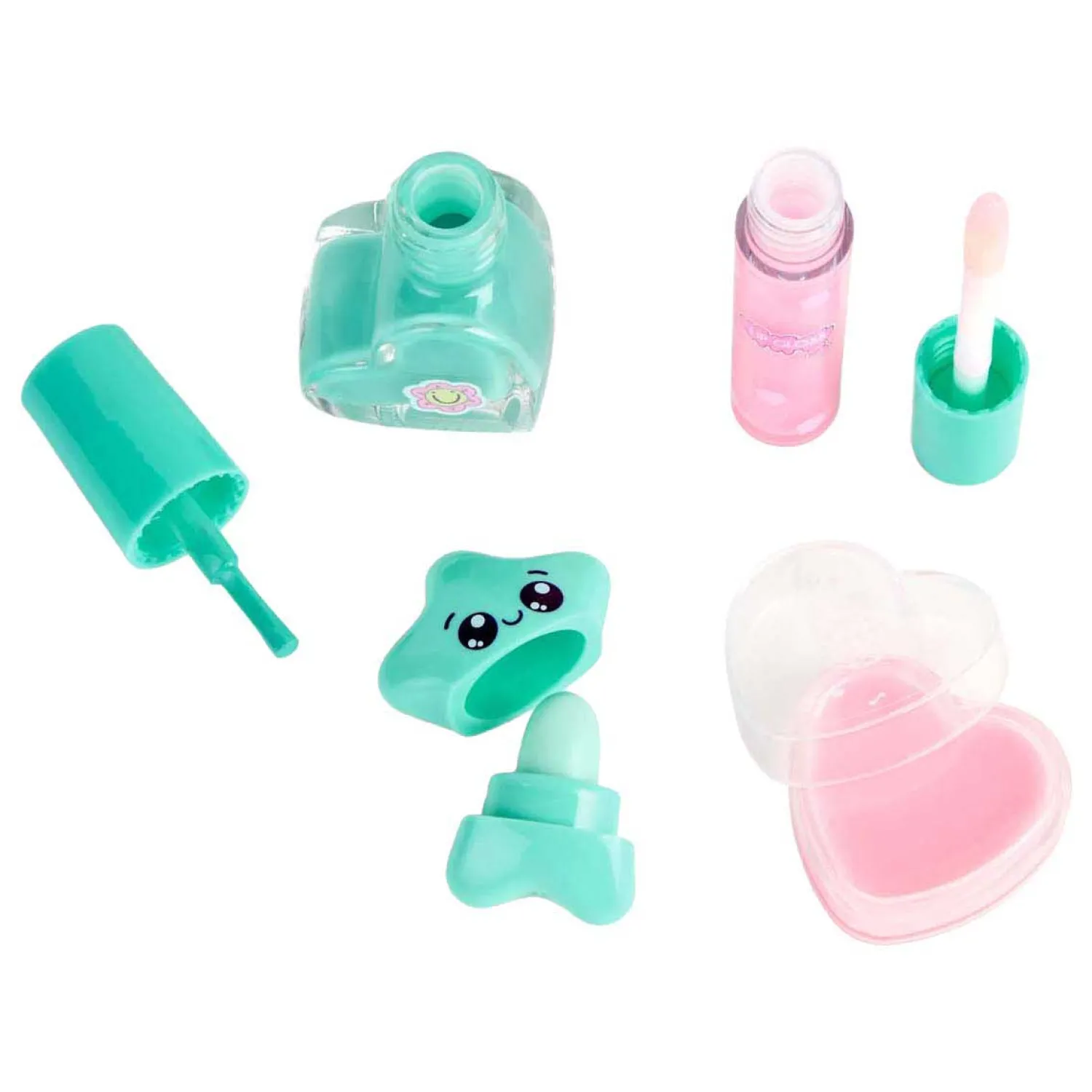 Create It! Beauty Make-up Set in Fluffy Rugtas Love Paars>Canenco Sale