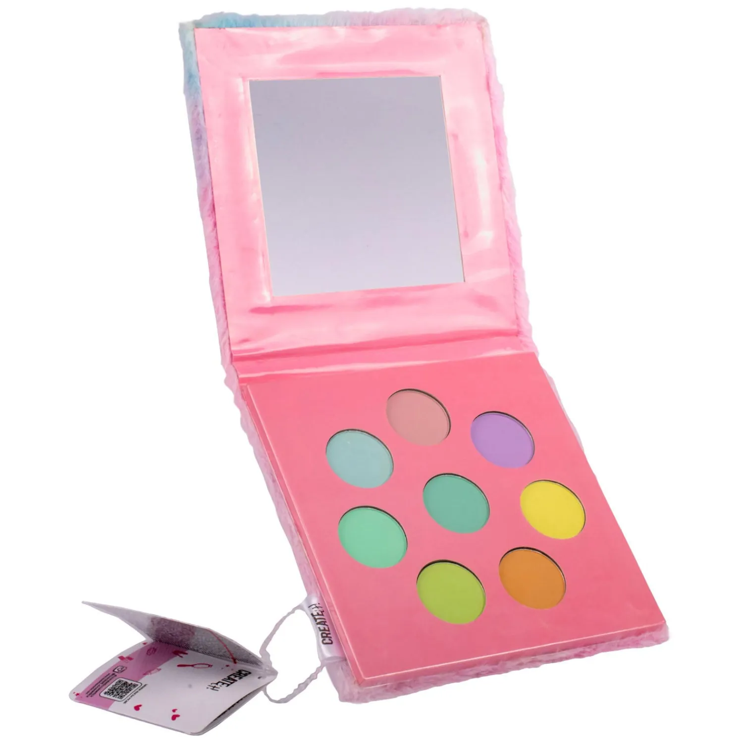 Canenco Create it! Beauty Oogschaduwpalet Fluffy, 8 Kleuren Hot