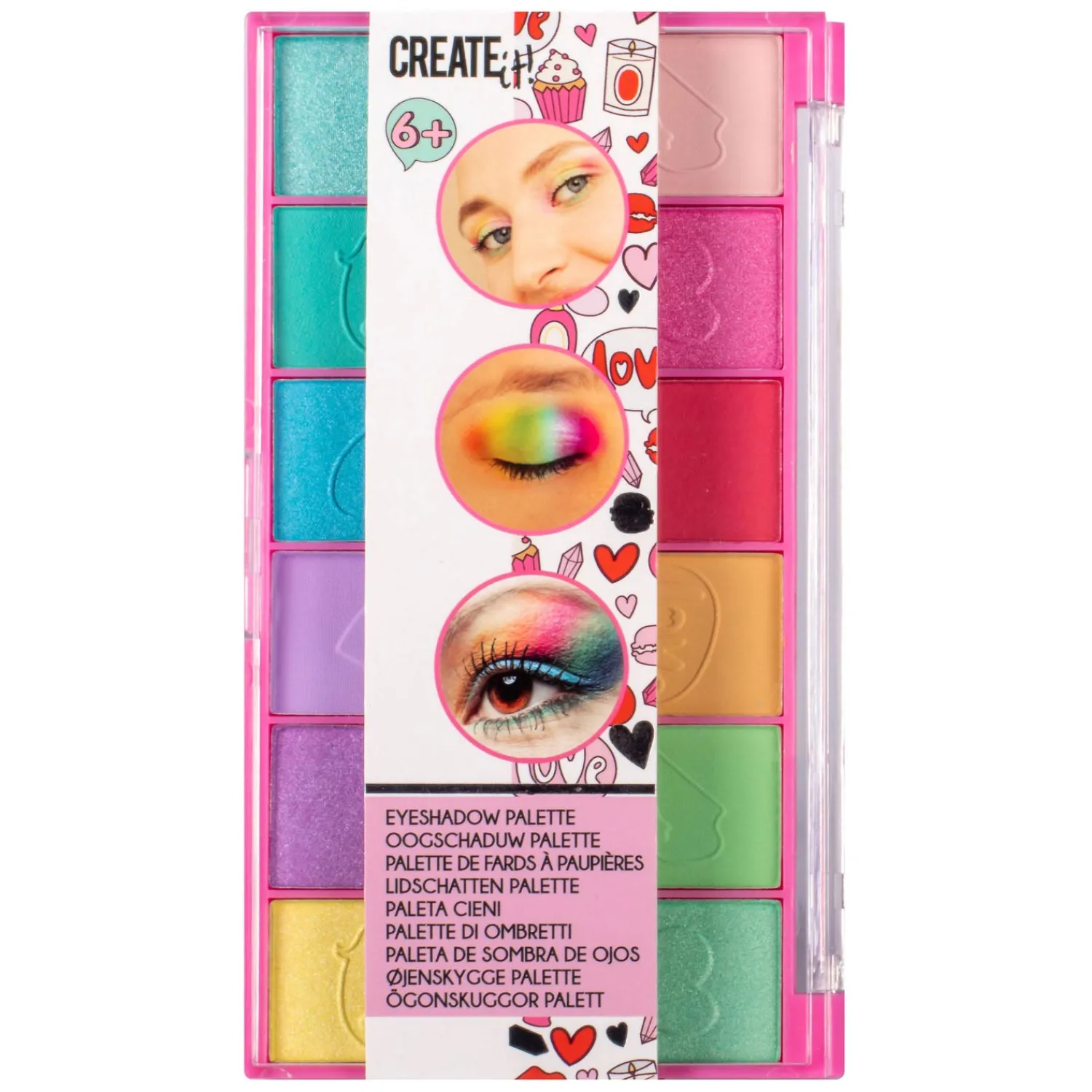 Beauty Oogschaduw Palette, 12 Kleuren!>Create It! Best