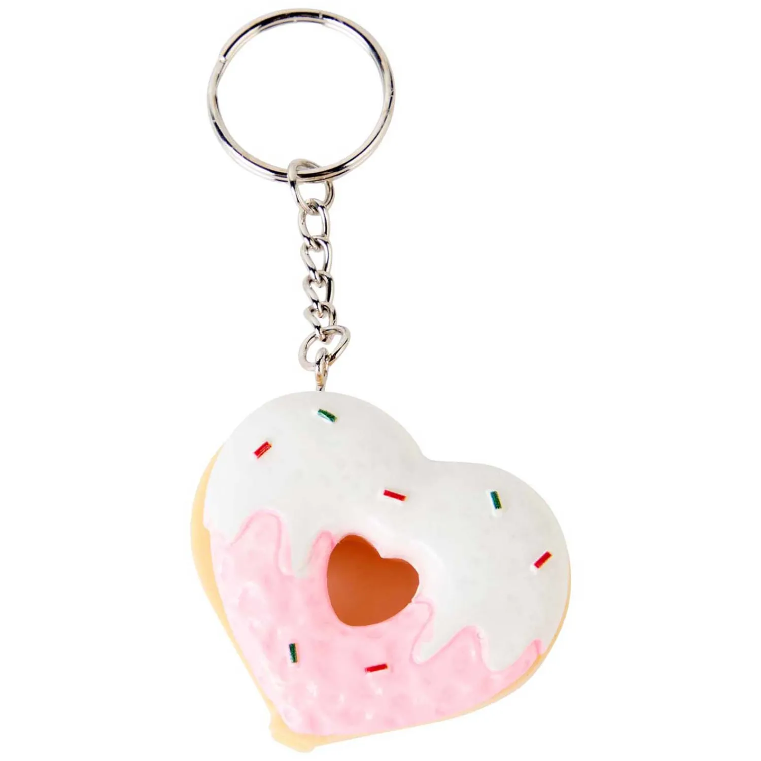 Canenco Create It! Candy Explosion Donut Lippenbalsem Sleutelhanger New
