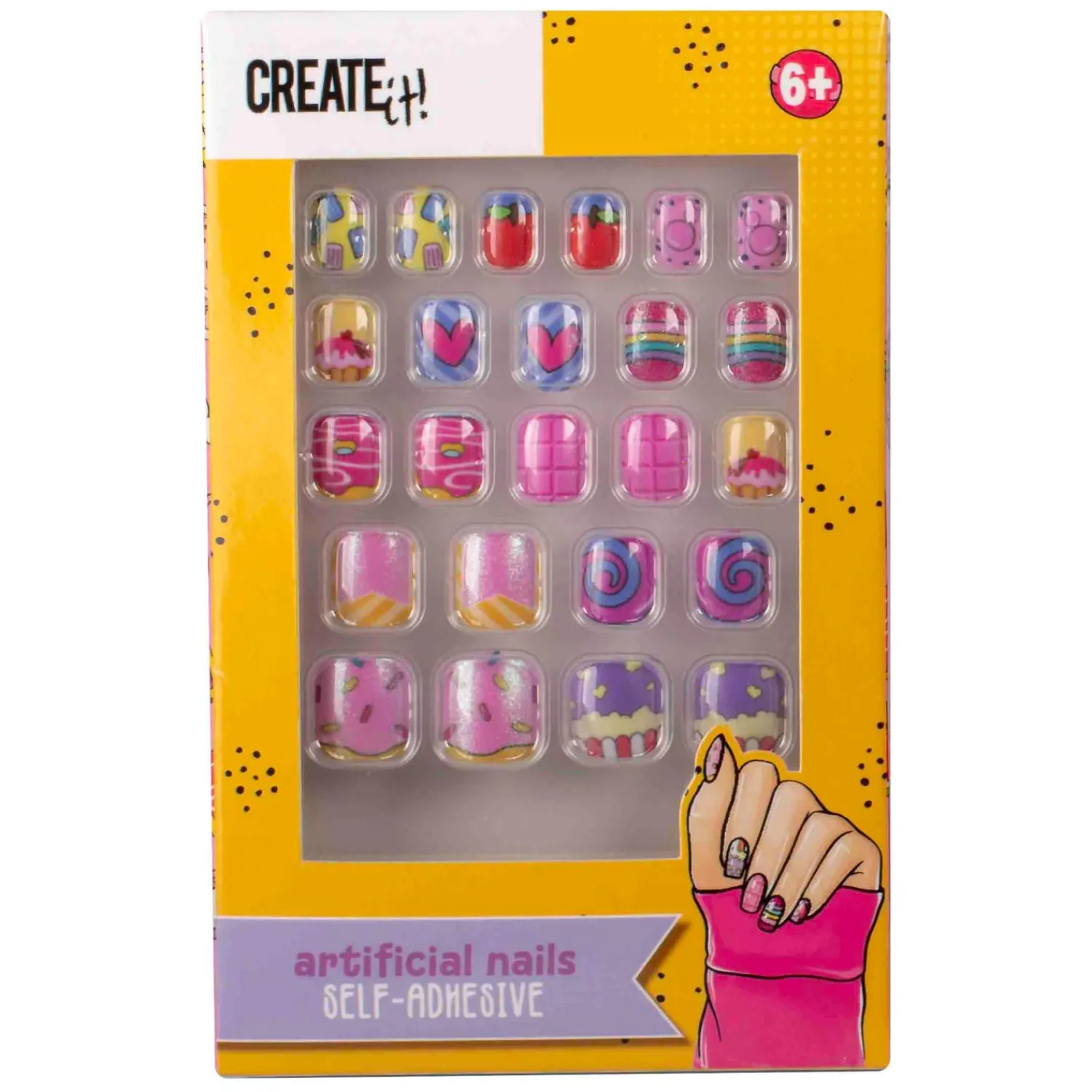 Candy Explosion Kunstnagels Zelfklevend-Create It! Sale
