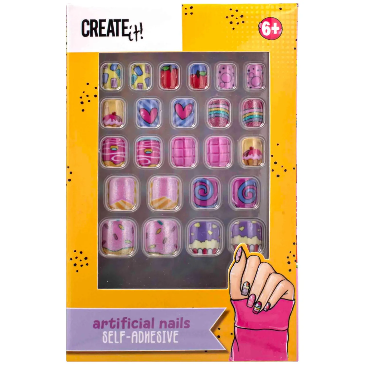 Candy Explosion Kunstnagels Zelfklevend-Create It! Sale