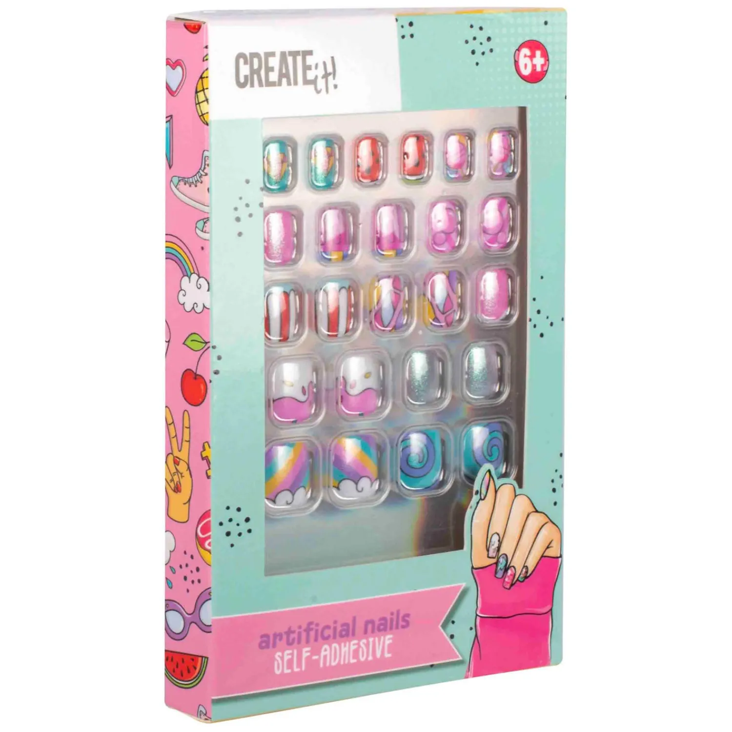 Candy Explosion Kunstnagels Zelfklevend-Create It! Sale